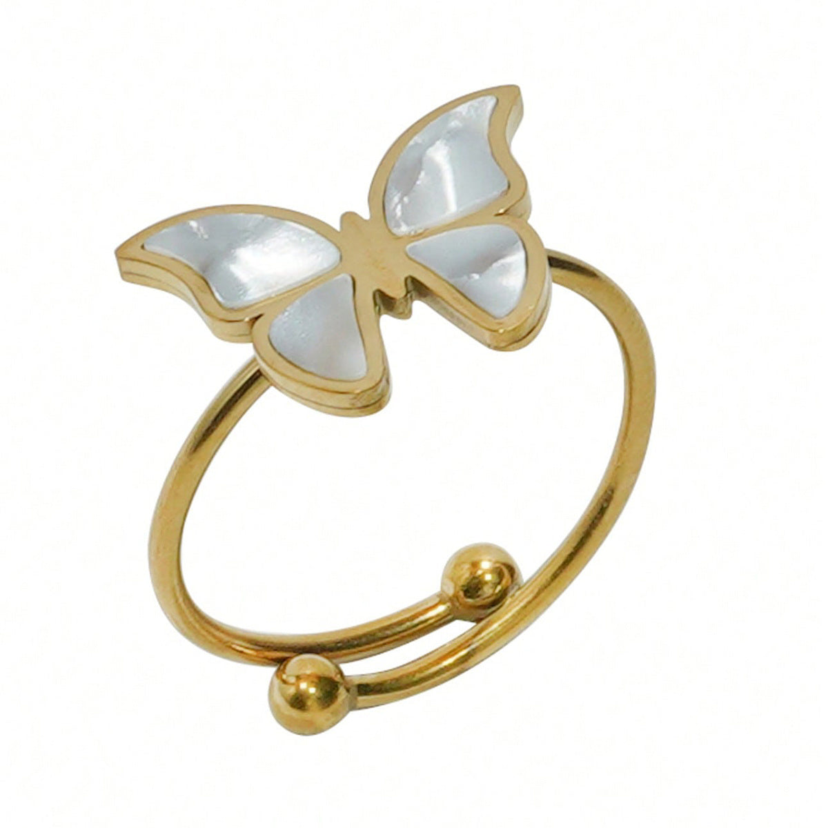 18K Gold Plated Butterfly Jewelry Set Lxalry | Hypoallergenic Gift