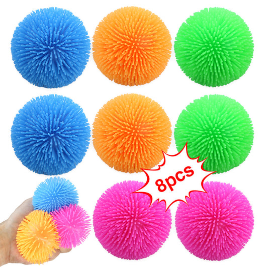 8-Piece Squeeze Toy Set | Plush Stress Relief for Kids
