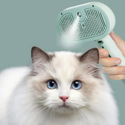 Pet Hair Remover Comb Spray Brush for Cats & Dogs Grooming